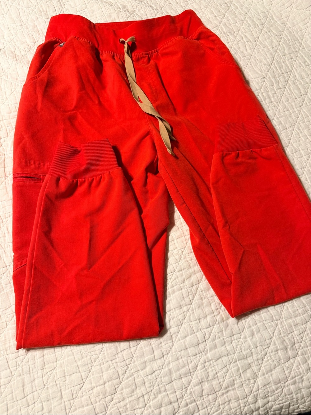 Figs hibiscus high waisted jogger s/p